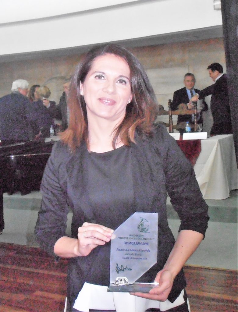 Marta del Barrio soprano